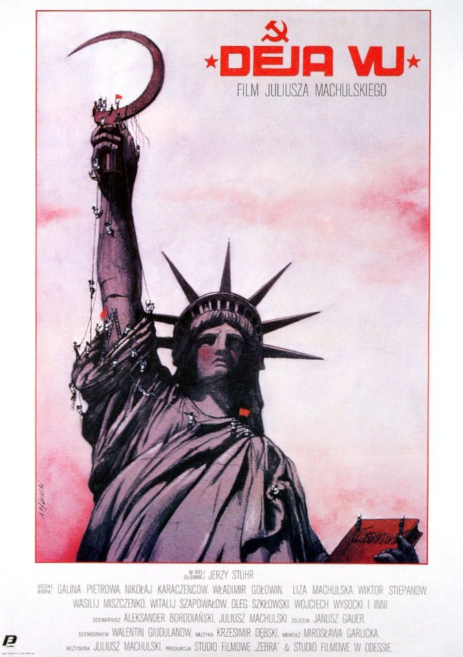 Polski plakat filmu 'Deja Vu'