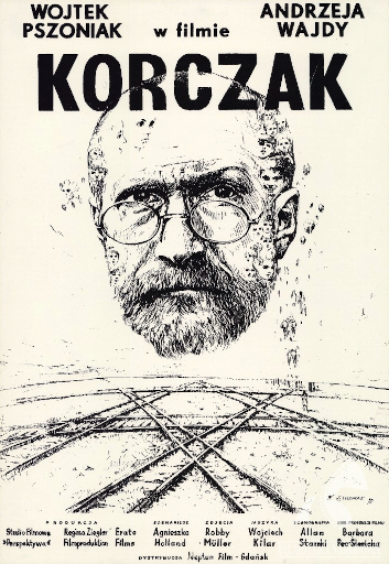 Przód ulotki filmu 'Korczak'