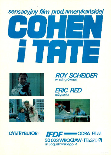 Przód ulotki filmu 'Cohen i Tate'