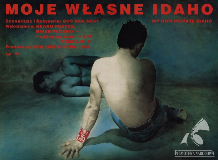 Polski plakat filmu 'Moje Własne Idaho'