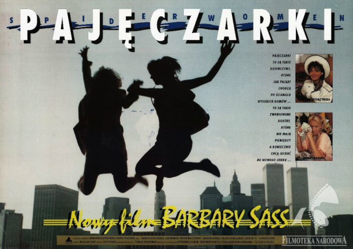 Polski plakat filmu 'Pajęczarki'