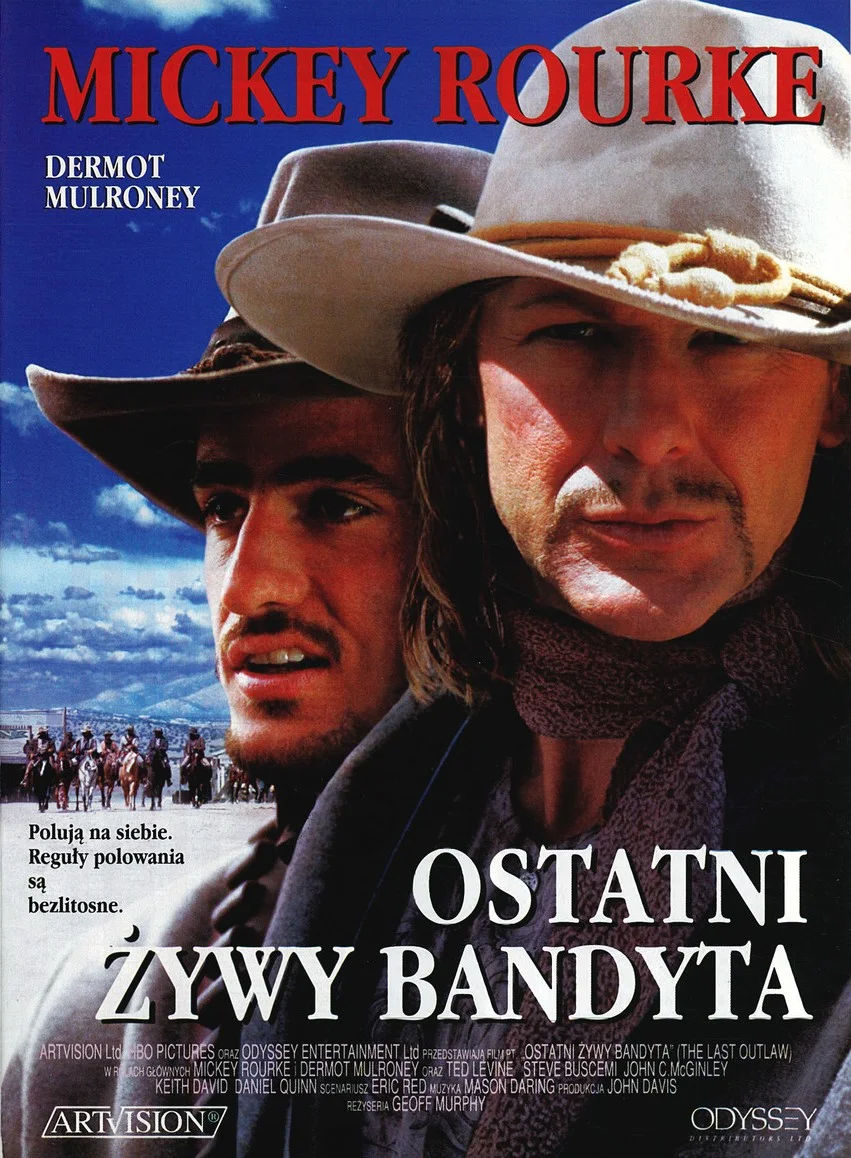 Polski plakat filmu 'Ostatni Żywy Bandyta'