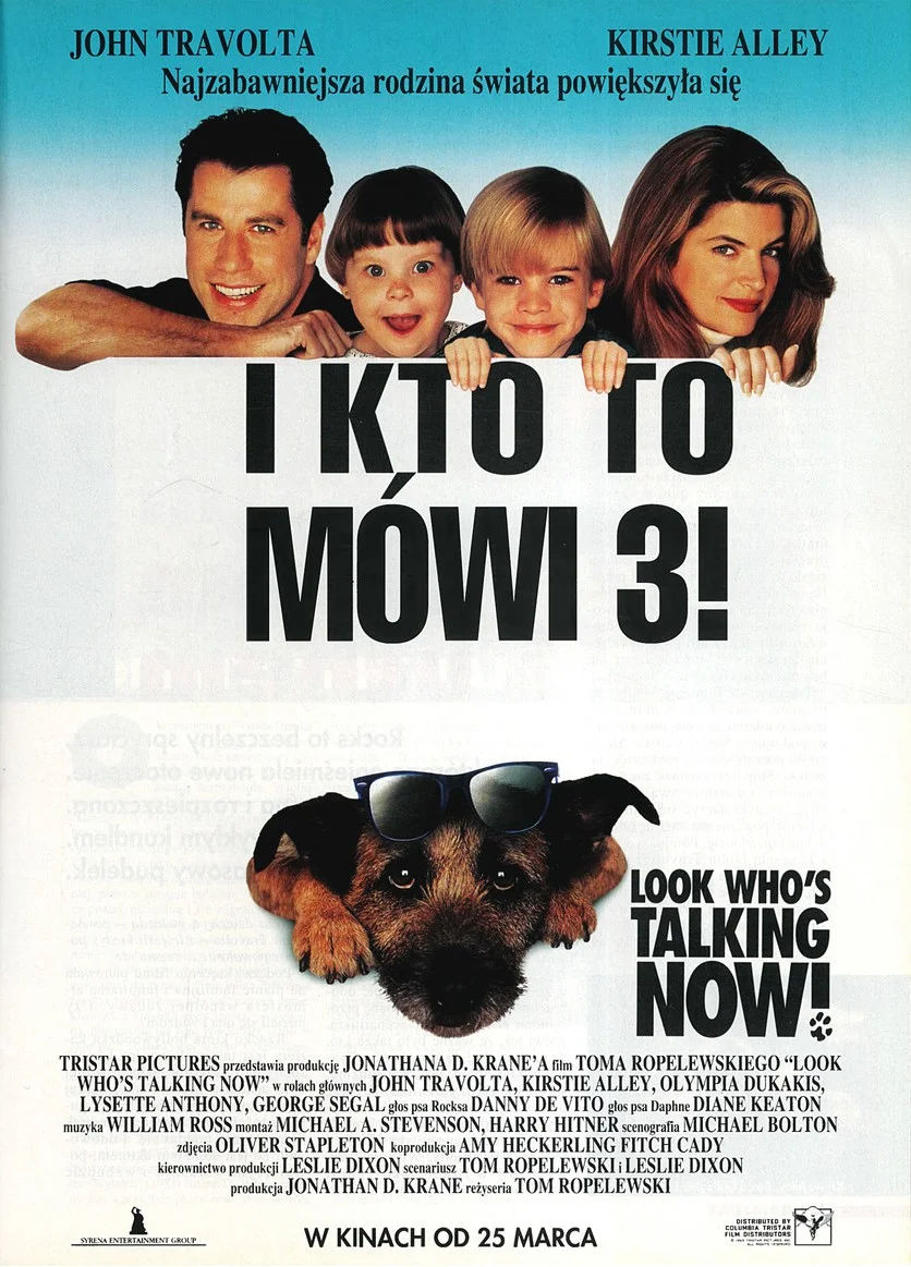 Polski plakat filmu 'I Kto To Mówi 3'