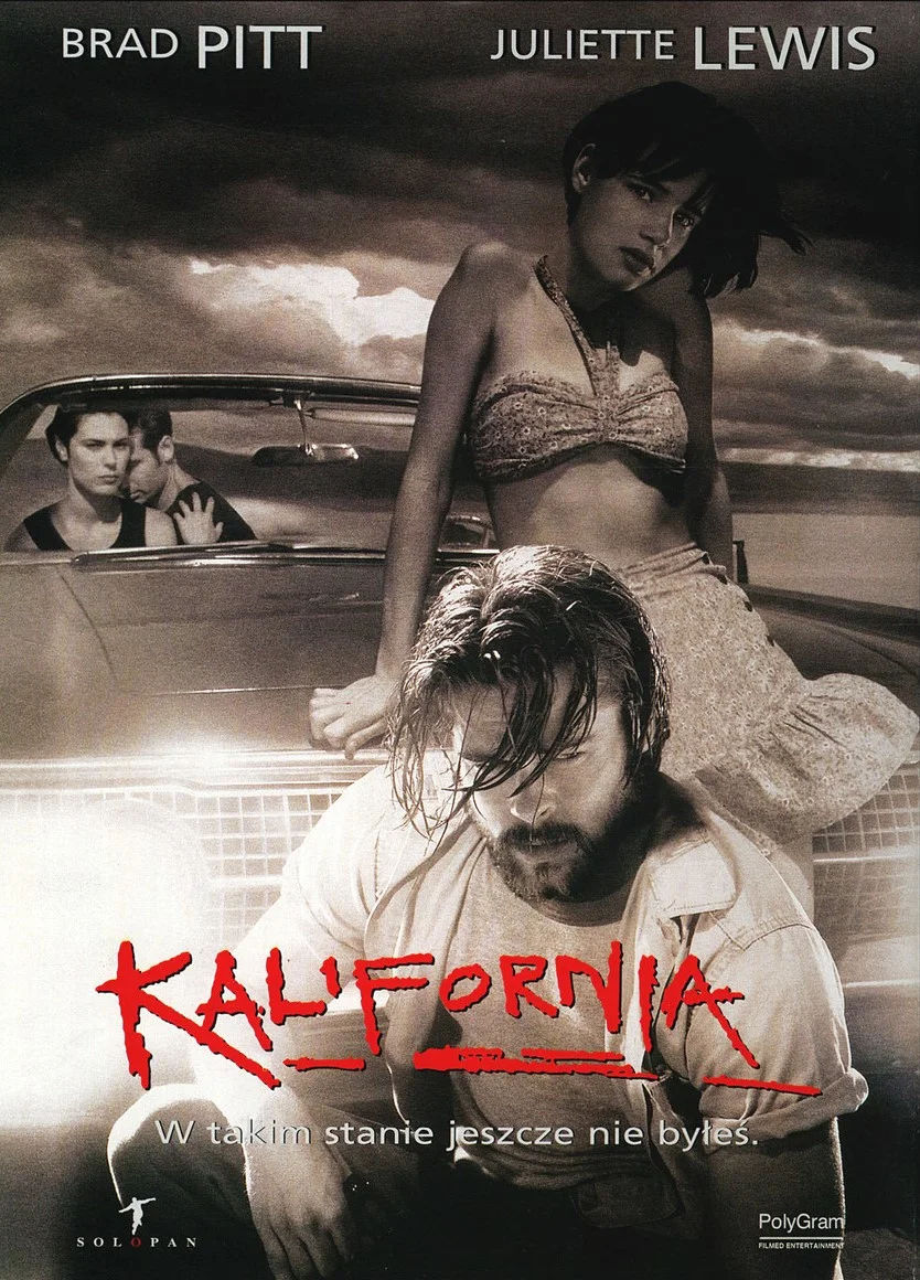 Polski plakat filmu 'Kalifornia'