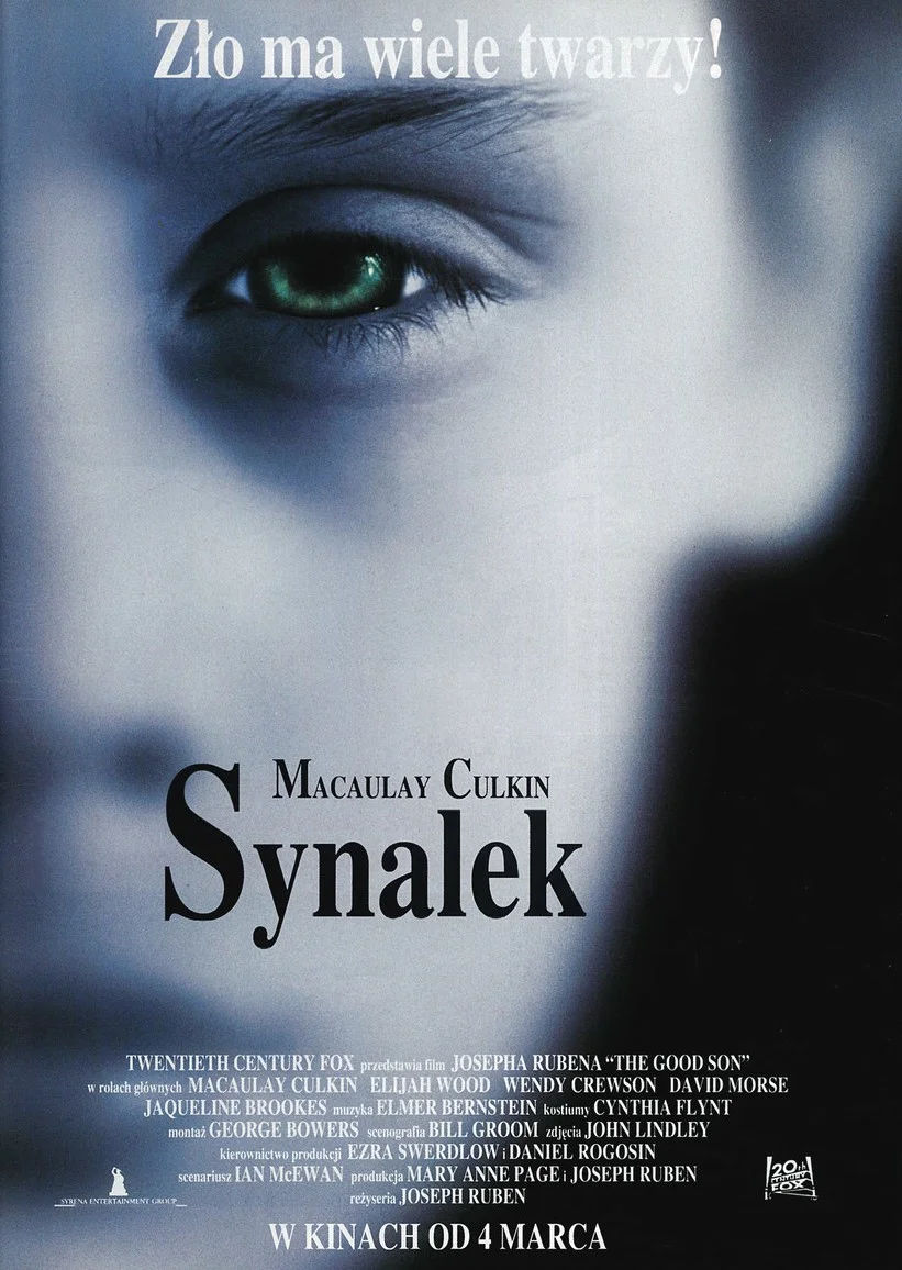 Polski plakat filmu 'Synalek'