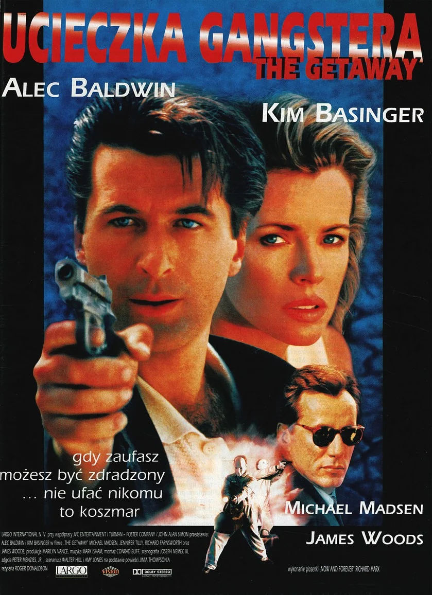 Polski plakat filmu 'Ucieczka Gangstera'