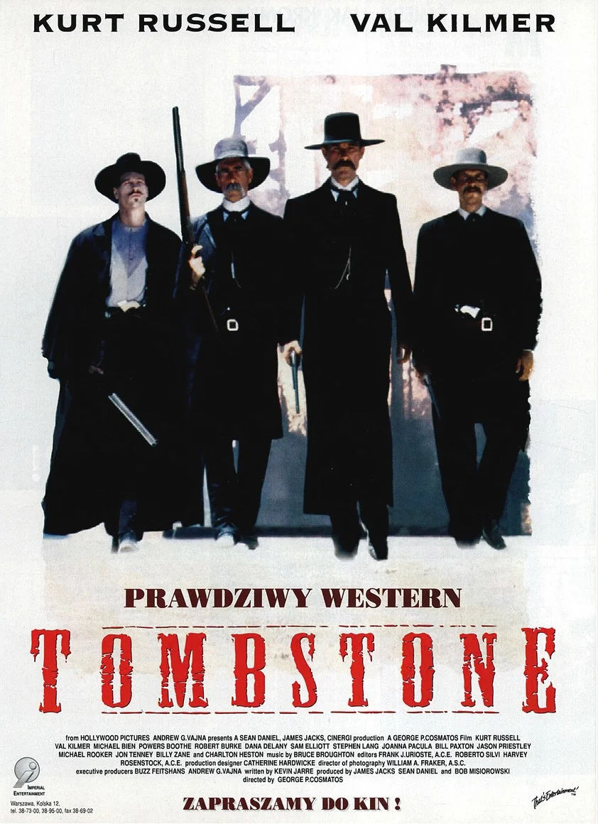 Polski plakat filmu 'Tombstone '