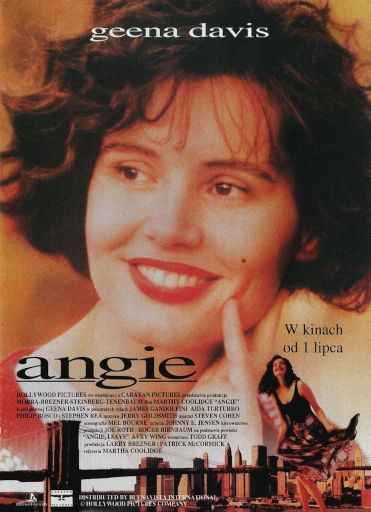 Przód ulotki filmu 'Angie'