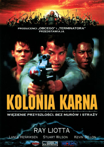 Przód ulotki filmu 'Kolonia Karna'