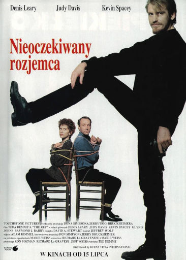 Przód ulotki filmu 'Nieoczekiwany Rozjemca'