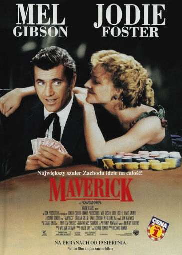 Polski plakat filmu 'Maverick'