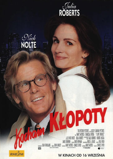 Polski plakat filmu 'Kocham Kłopoty'