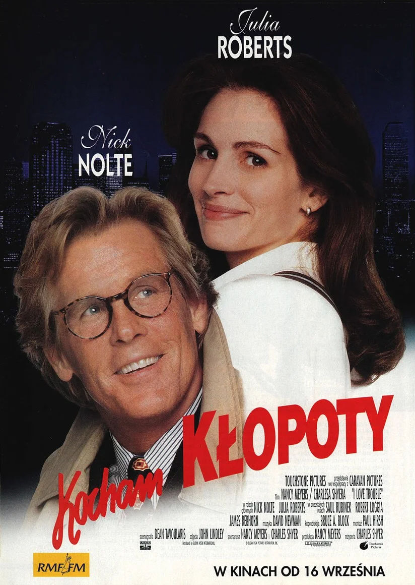 Polski plakat filmu 'Kocham Kłopoty'