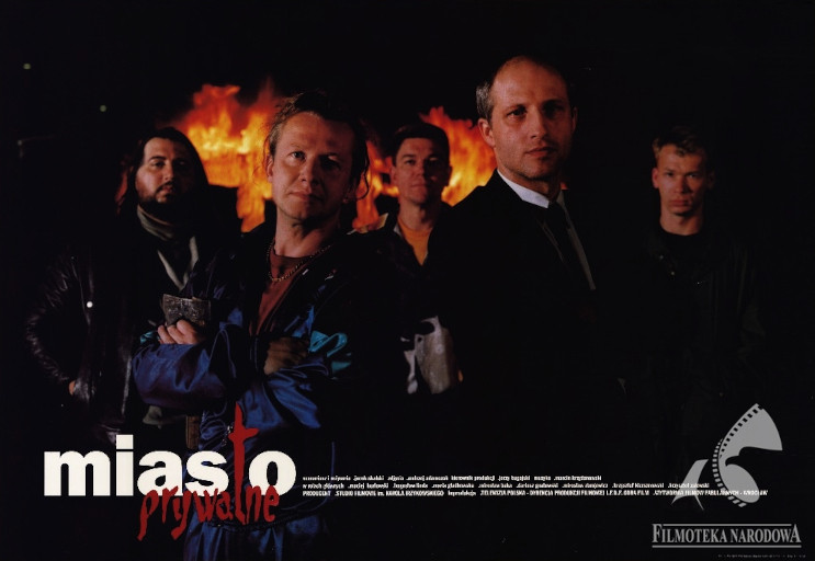 Polski plakat filmu 'Miasto Prywatne'