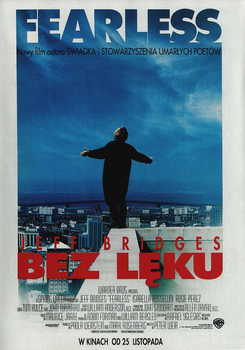 Polski plakat filmu 'Bez Lęku'
