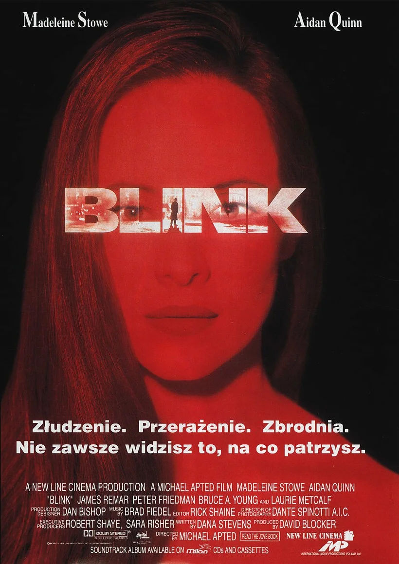 Polski plakat filmu 'Blink'