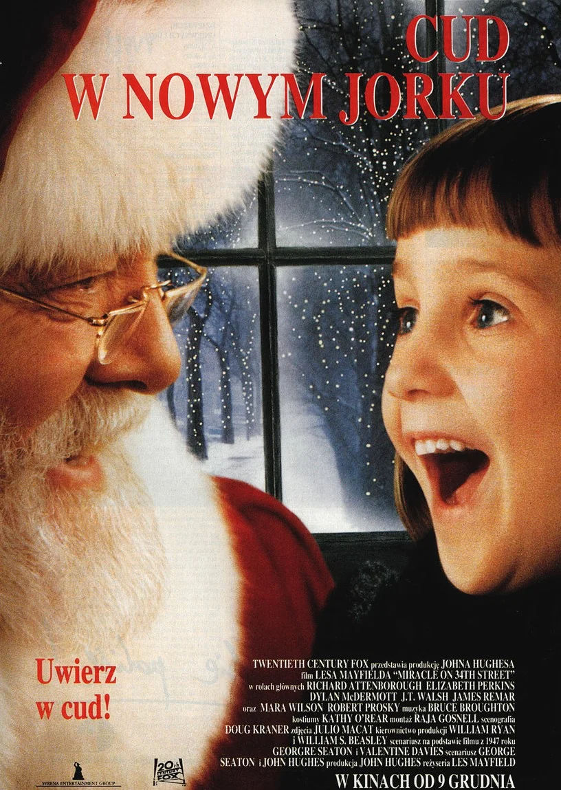 Polski plakat filmu 'Cud W Nowym Jorku'