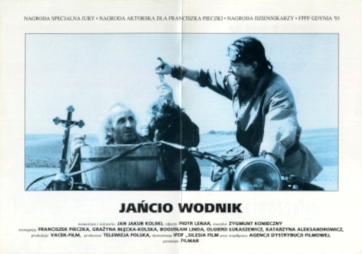 Tył ulotki filmu 'Jańcio Wodnik'