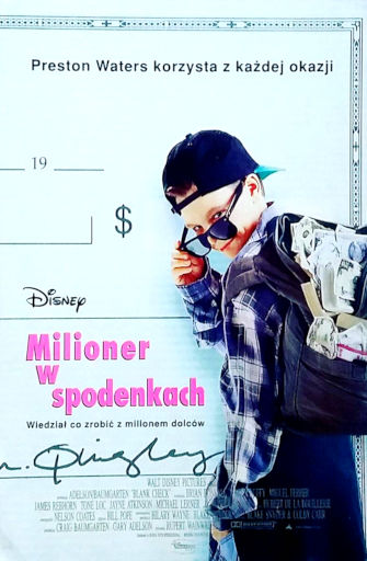 Przód ulotki filmu 'Milioner W Spodenkach'