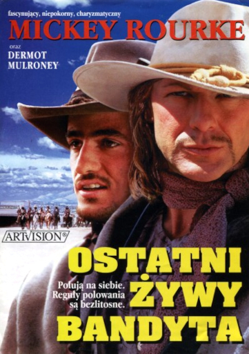 Przód ulotki filmu 'Ostatni Żywy Bandyta'