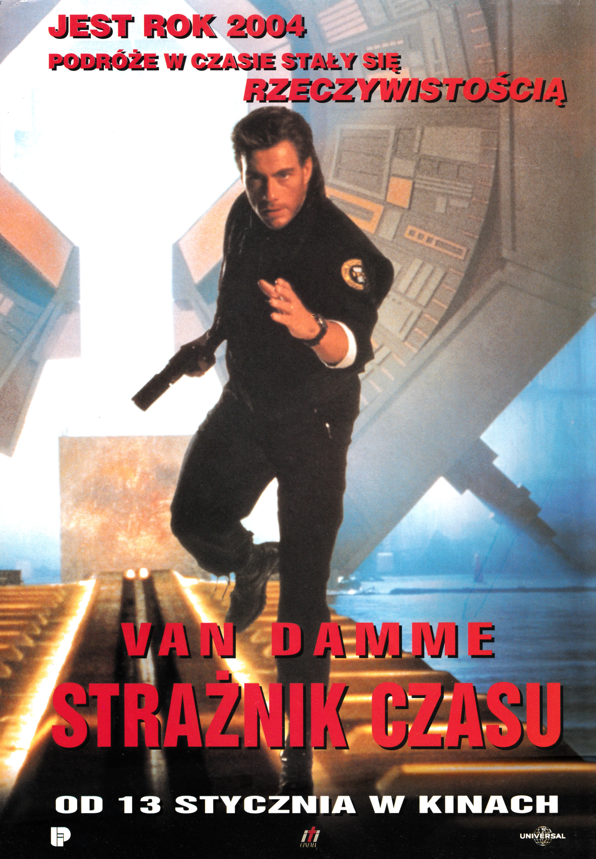 Polski plakat filmu 'Strażnik Czasu'