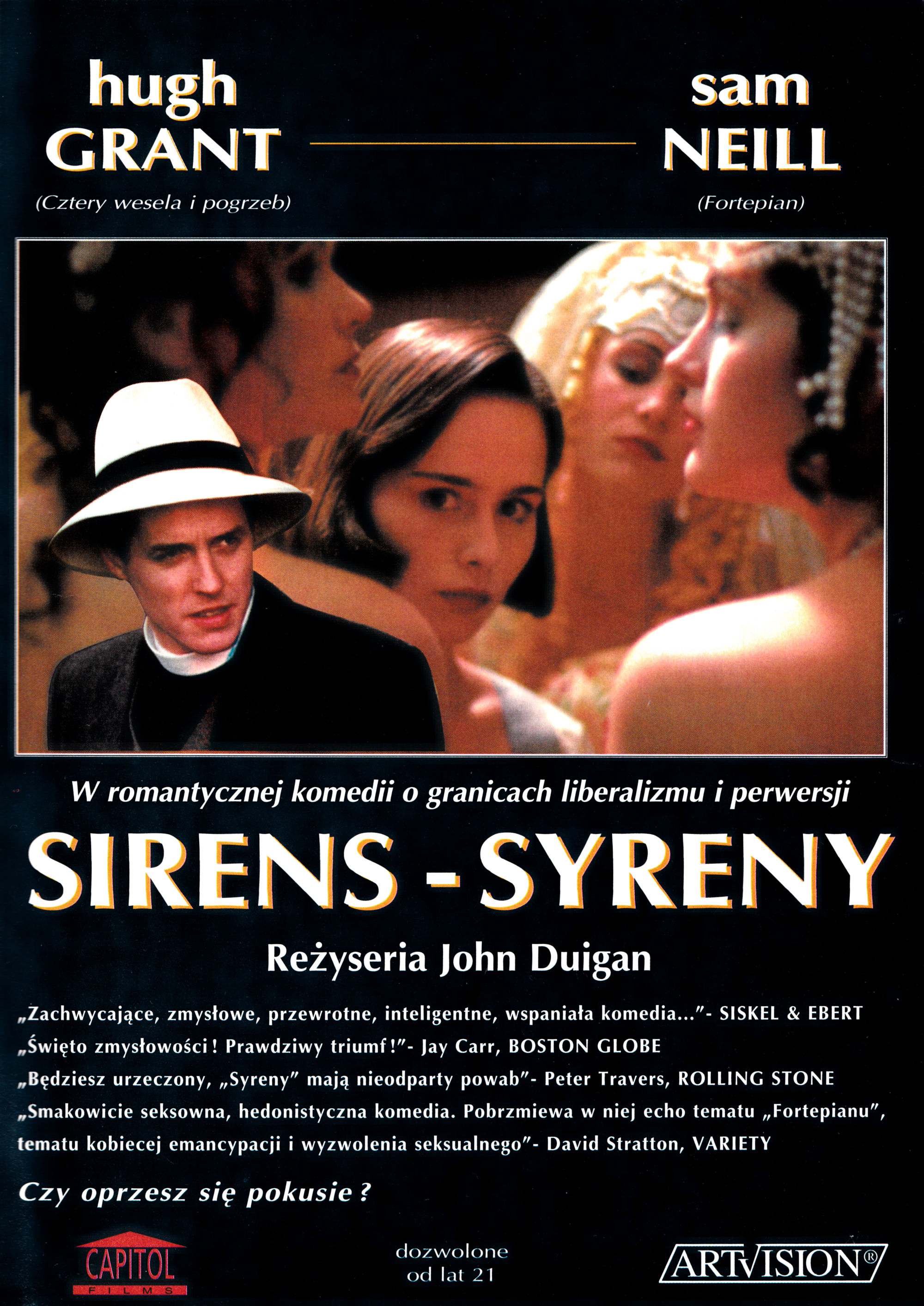 Polski plakat filmu 'Syreny'