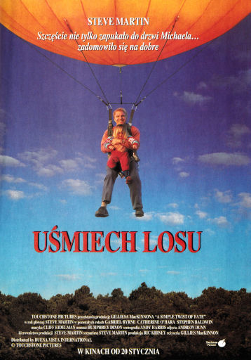 Przód ulotki filmu 'Uśmiech Losu'