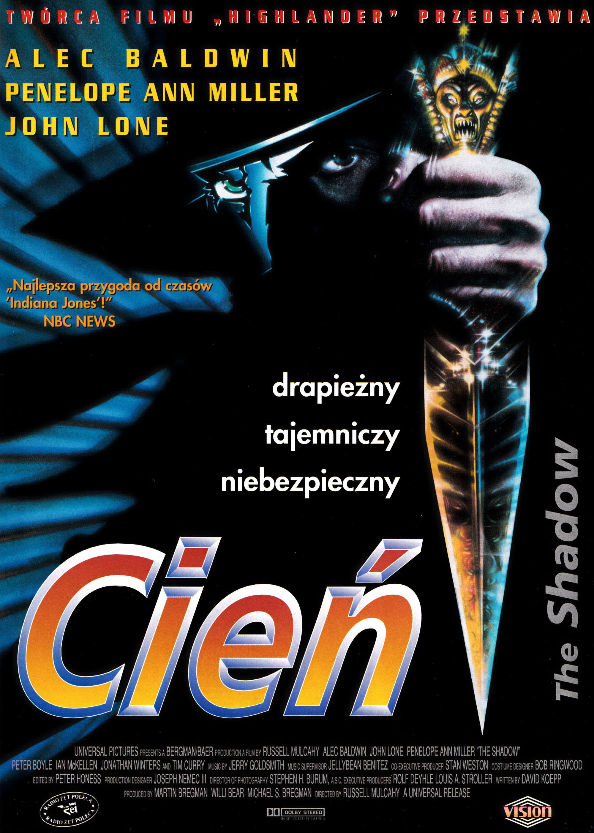 Polski plakat filmu 'Cień'