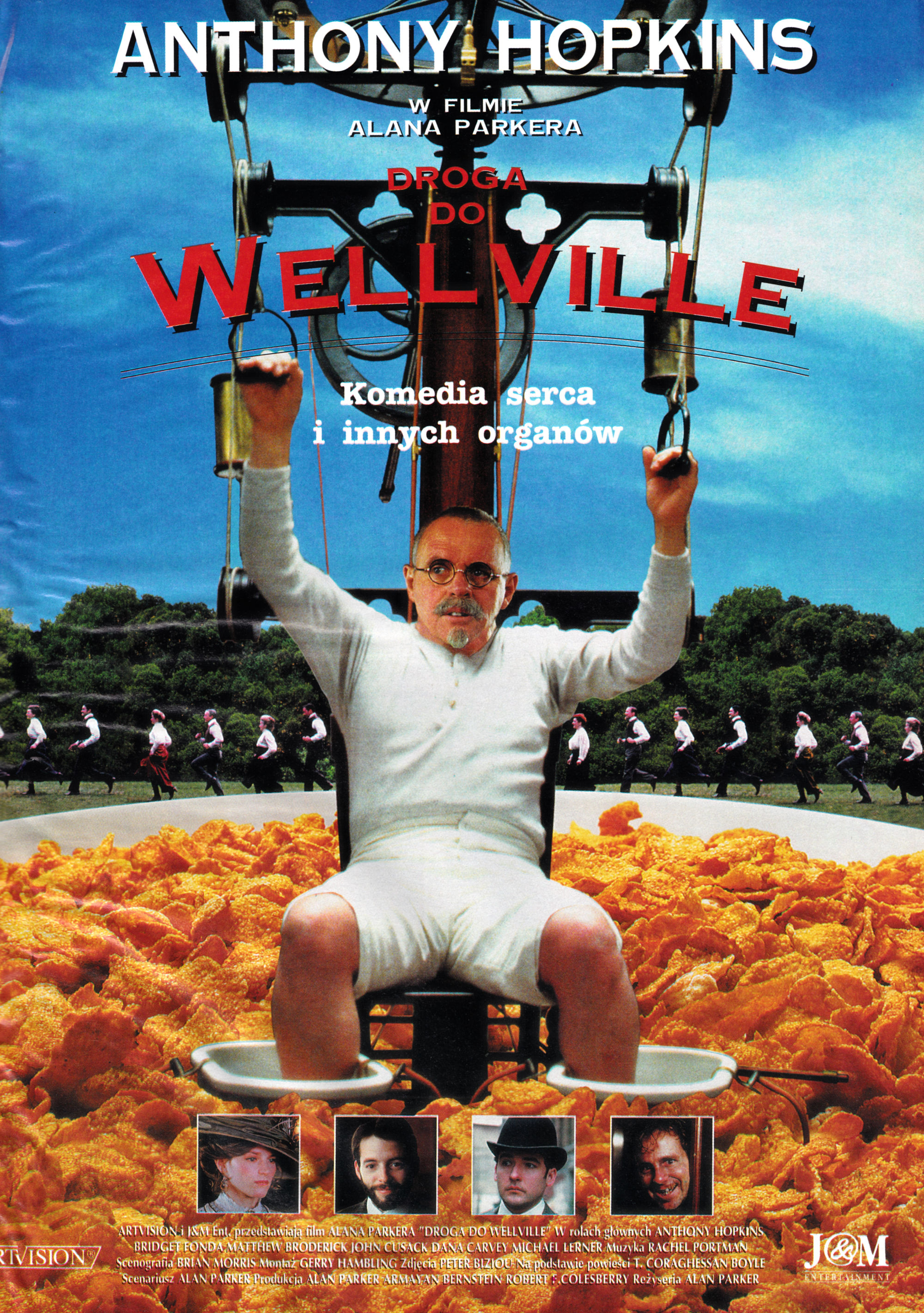Polski plakat filmu 'Droga Do Wellville'