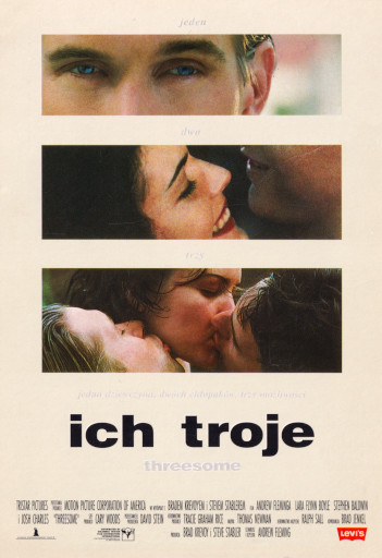 Przód ulotki filmu 'Ich Troje'