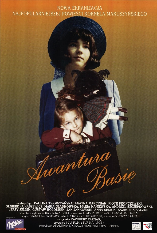 Polski plakat filmu 'Awantura O Basię'