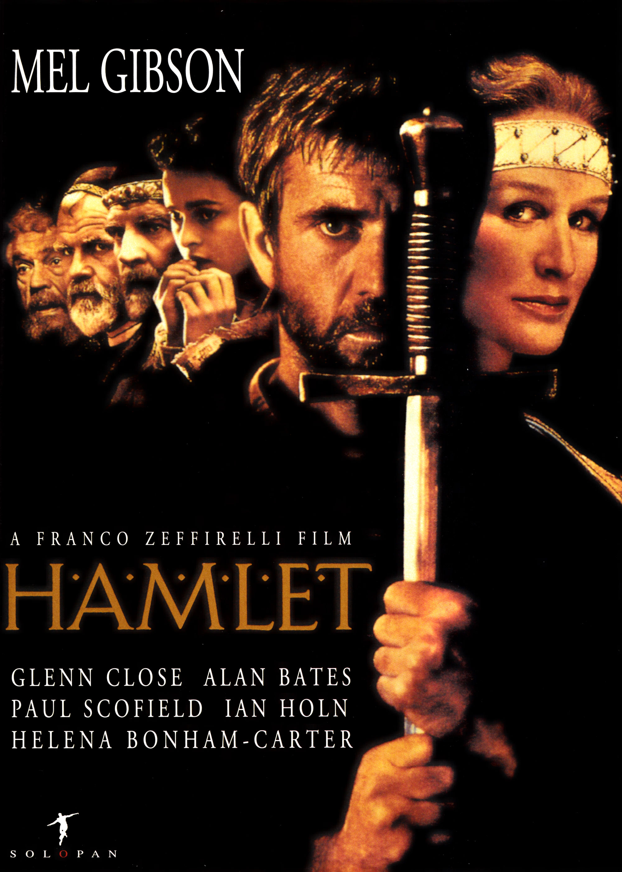 Polski plakat filmu 'Hamlet'