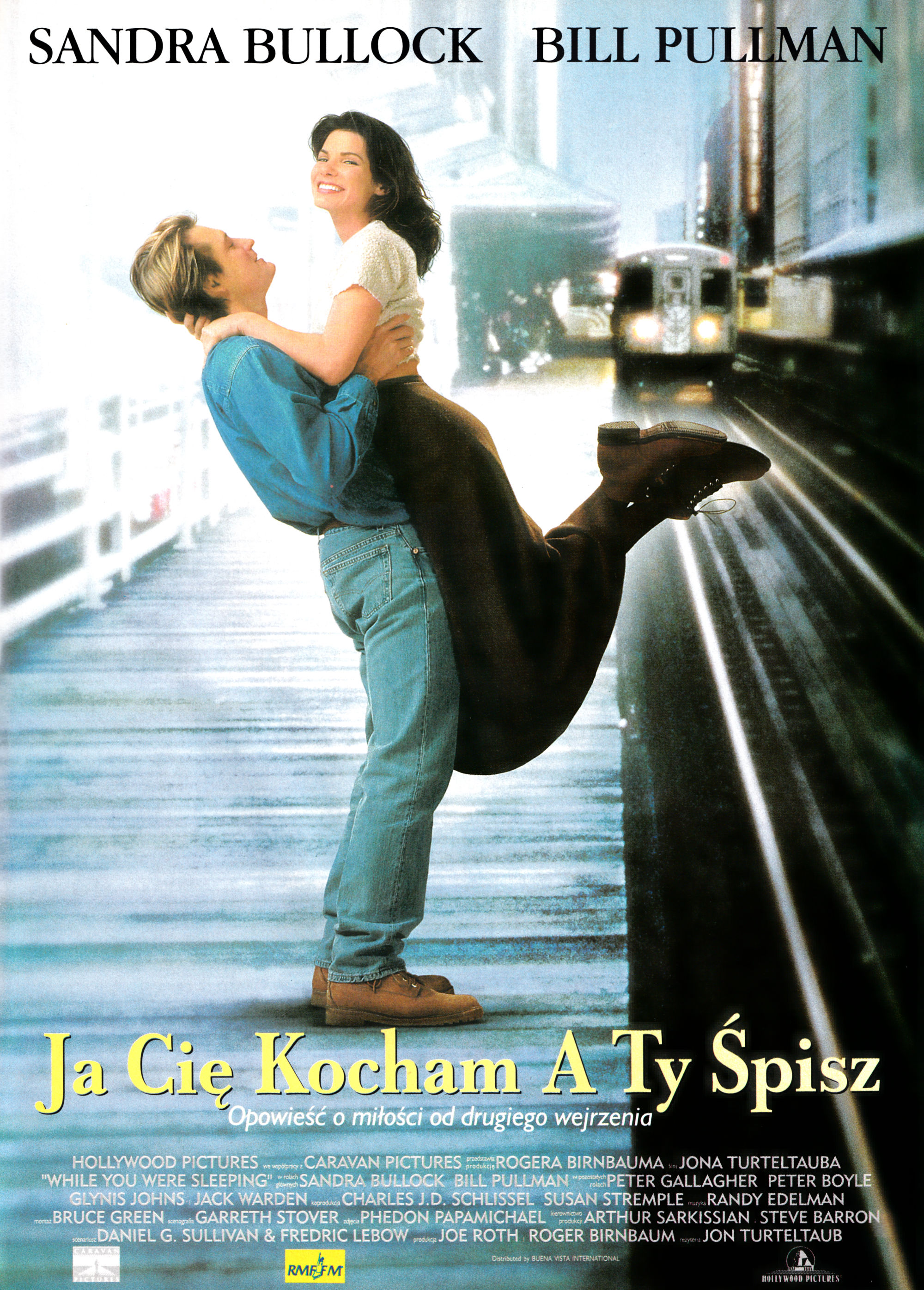 Polski plakat filmu 'Ja Cię Kocham, A Ty Śpisz'