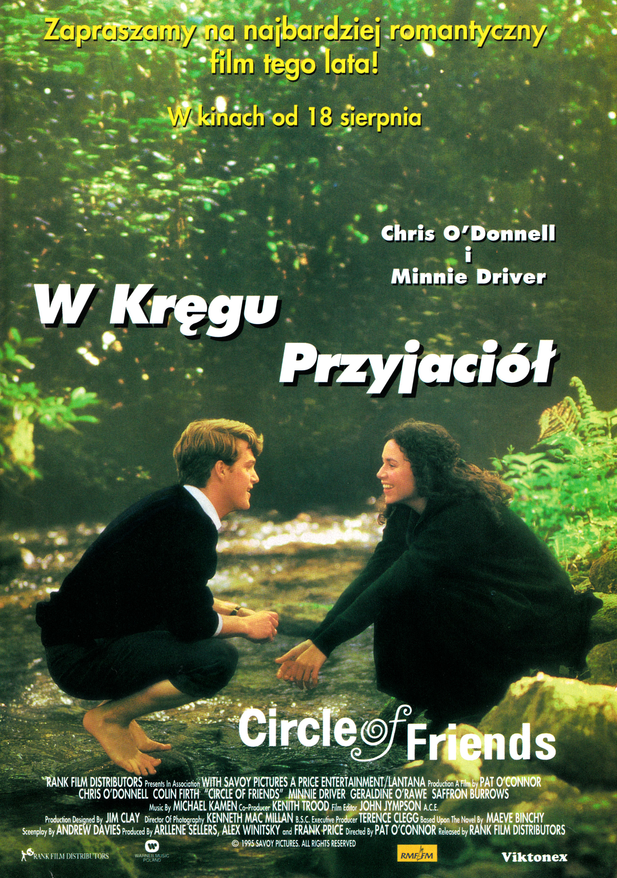 Polski plakat filmu 'W Kręgu Przyjaciół'