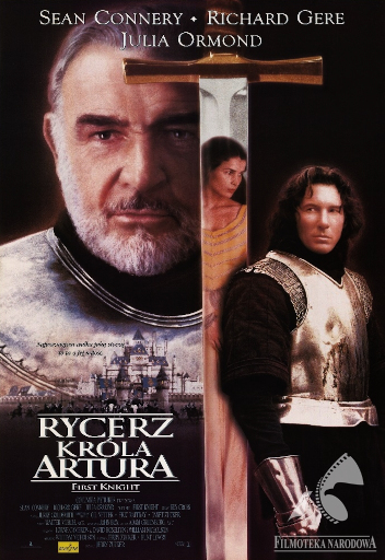 Przód ulotki filmu 'Rycerz Króla Artura'
