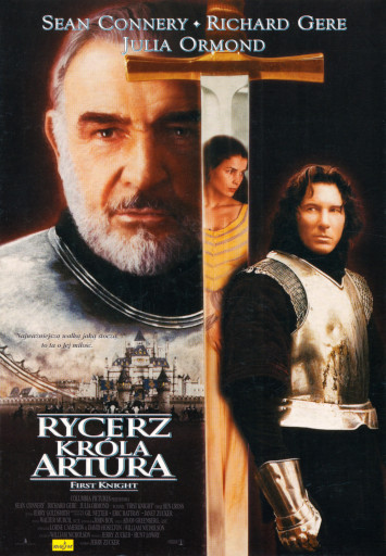 Przód ulotki filmu 'Rycerz Króla Artura'
