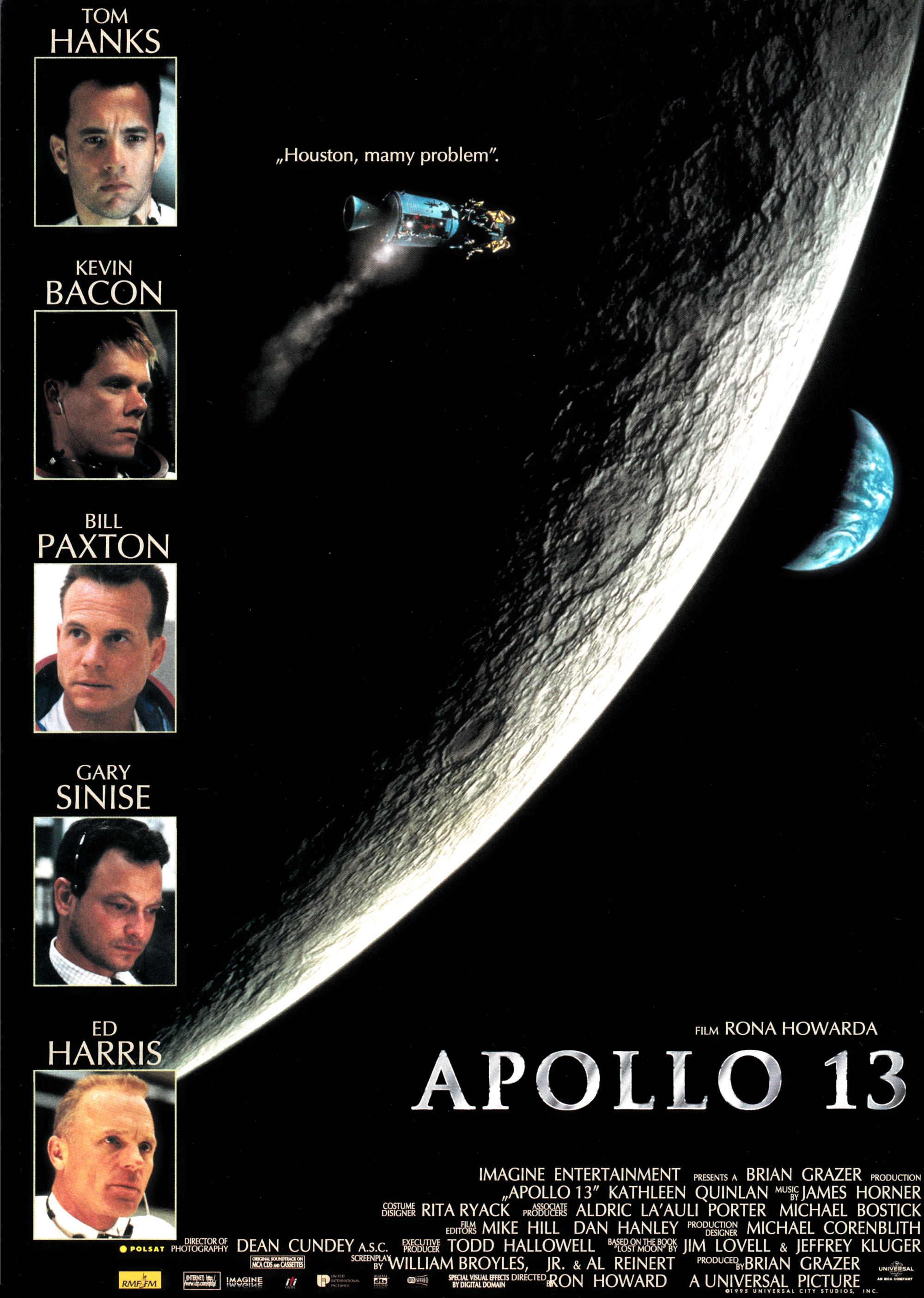 Polski plakat filmu 'Apollo 13'