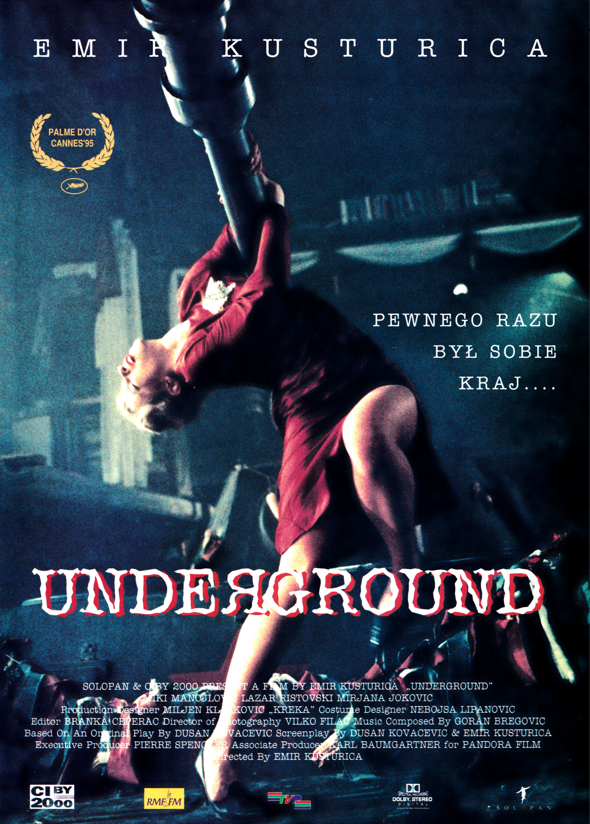 Polski plakat filmu 'Underground'