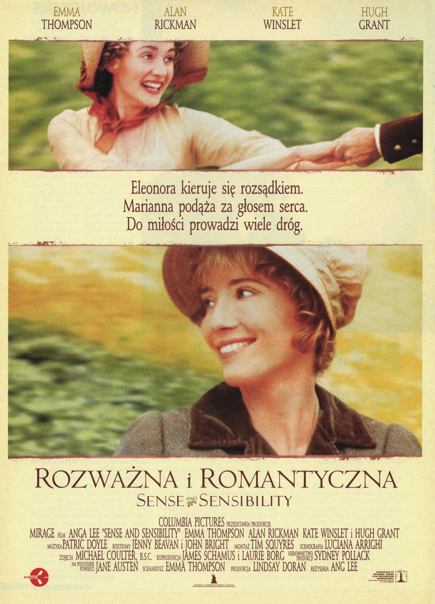Polski plakat filmu 'Rozważna i Romantyczna'