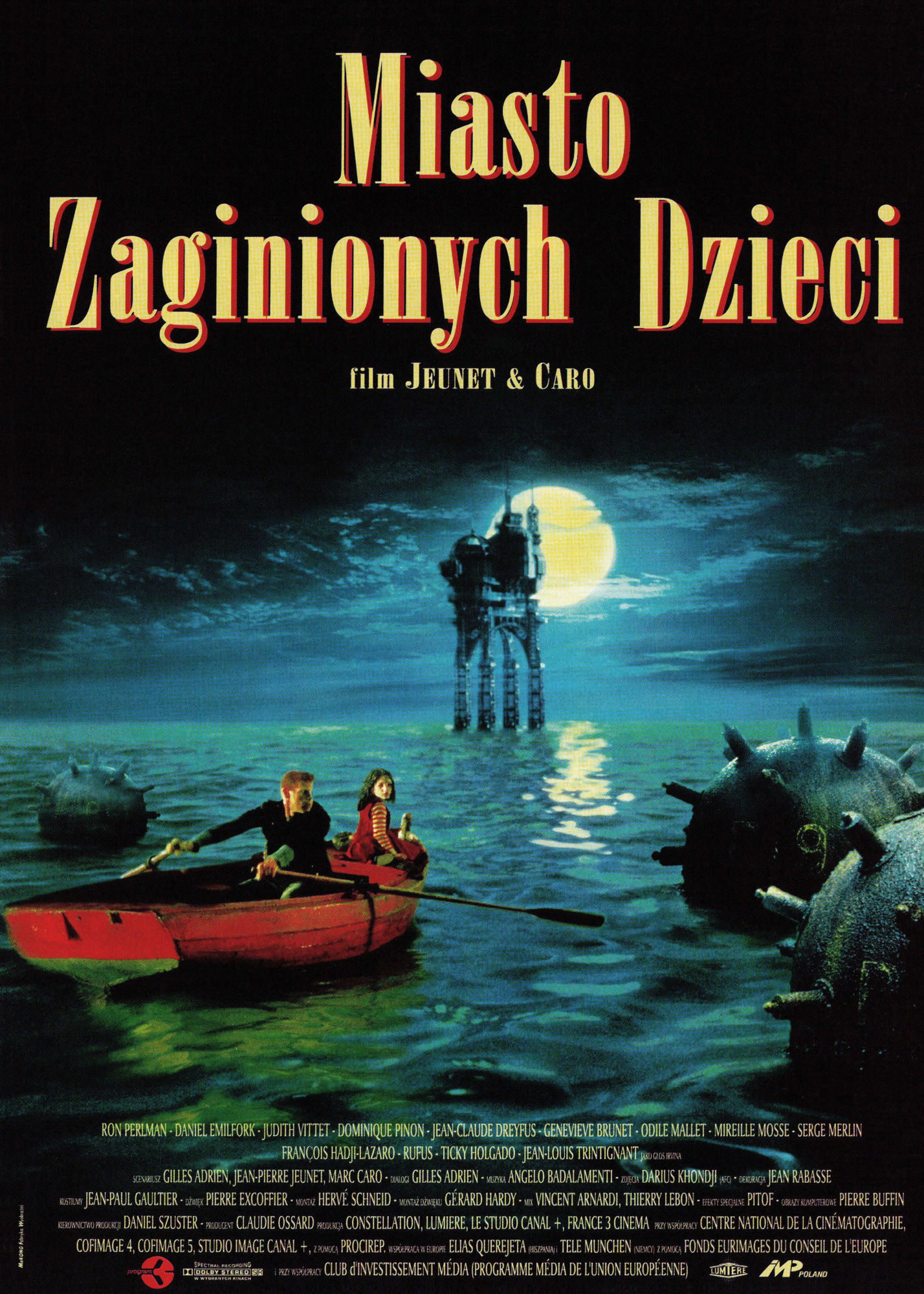 Polski plakat filmu 'Miasto Zaginionych Dzieci'