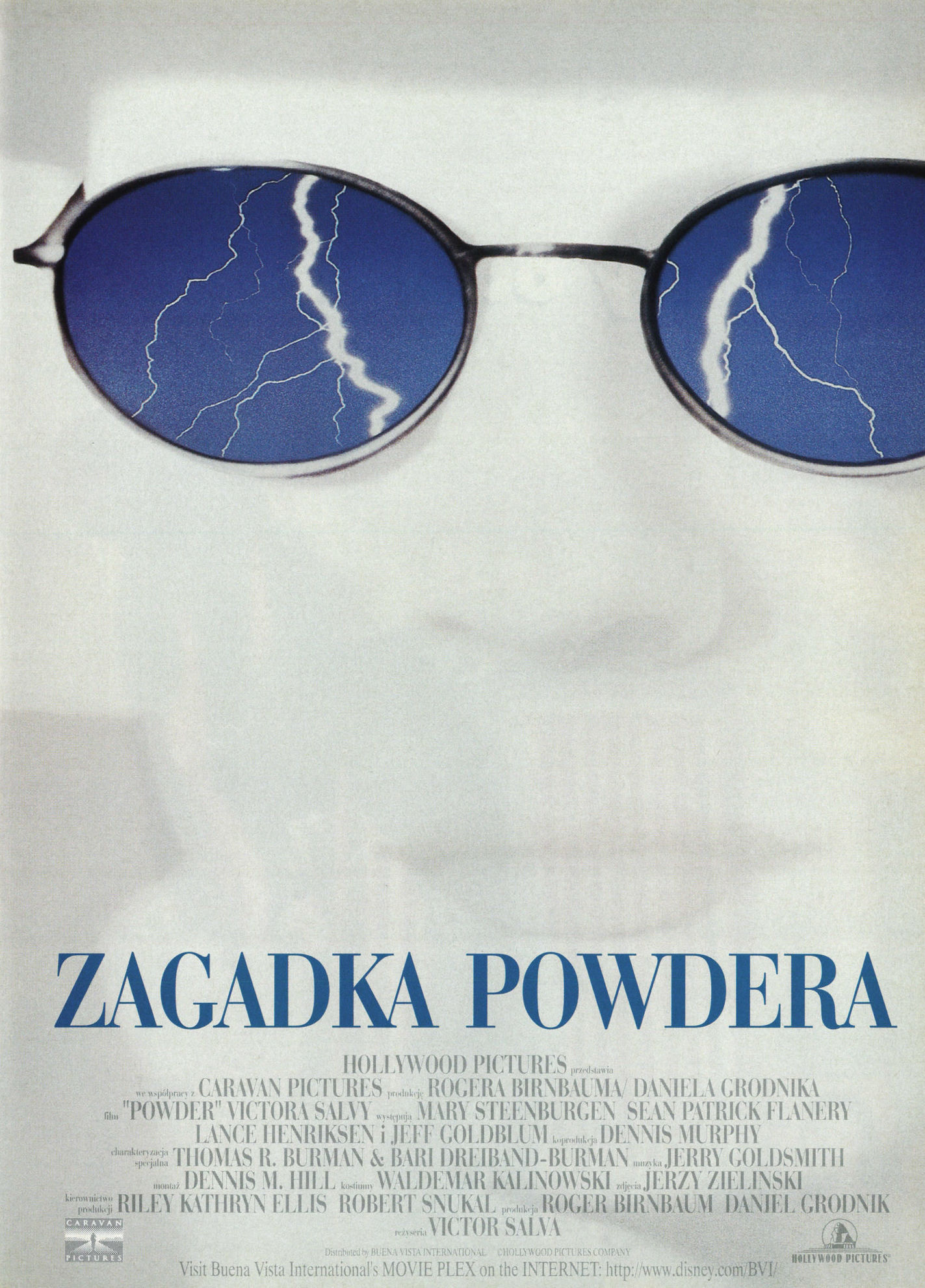 Polski plakat filmu 'Zagadka Powdera'