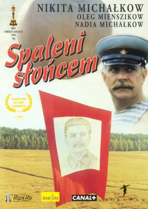 Polski plakat filmu 'Spaleni Słońcem'