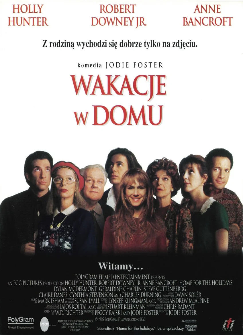 Polski plakat filmu 'Wakacje W Domu'