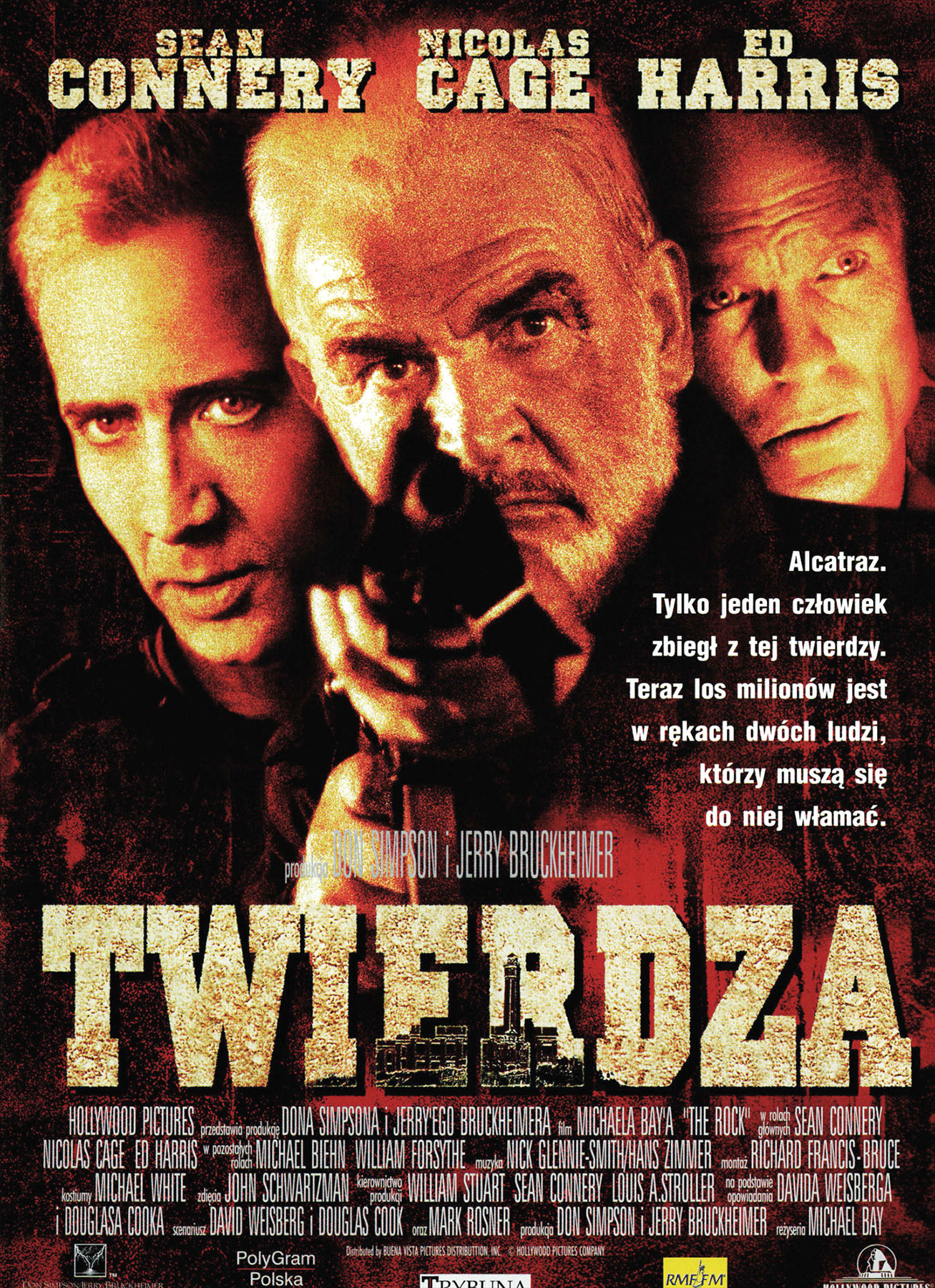 Polski plakat filmu 'Twierdza'