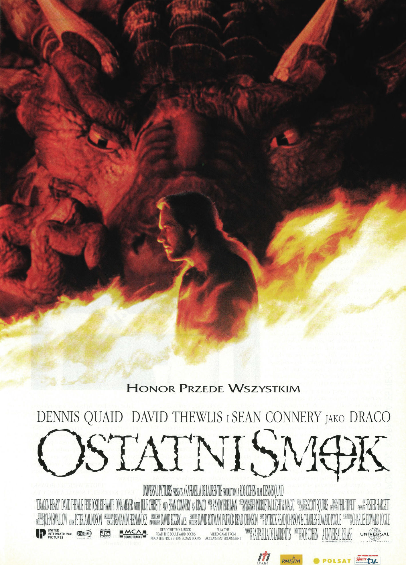 Polski plakat filmu 'Ostatni Smok'