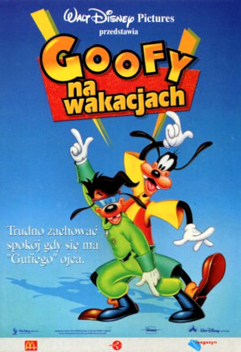 Przód ulotki filmu 'Goofy Na Wakacjach'