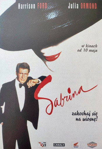 Przód ulotki filmu 'Sabrina'