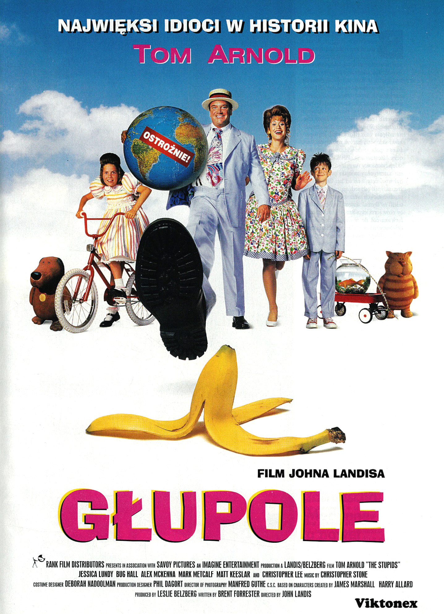 Polski plakat filmu 'Głupole'