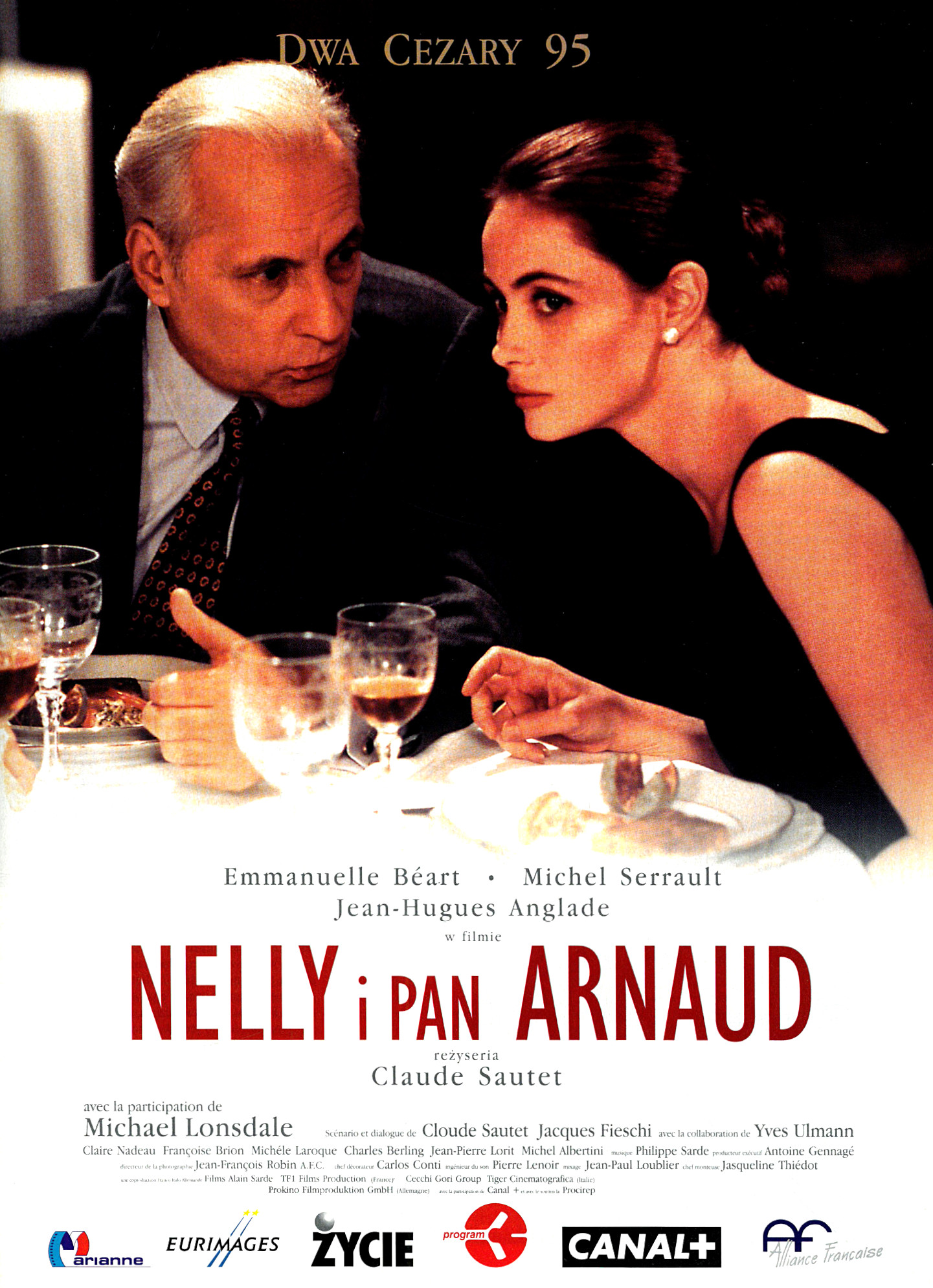 Polski plakat filmu 'Nelly i Pan Arnaud'