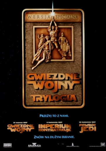 Przód ulotki filmu 'Gwiezdne Wojny | Imperium Kontratakuje | Powrót Jedi'